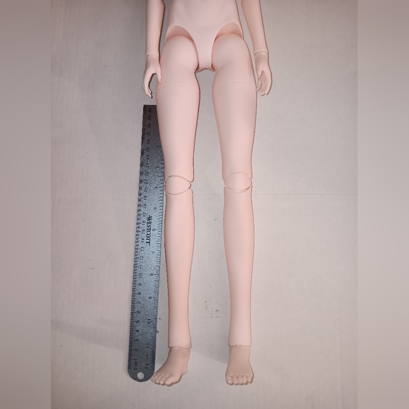 Realistic Jointed Eva BJD Doll Artistic Approx 2 Ft - Picture 4 of 11